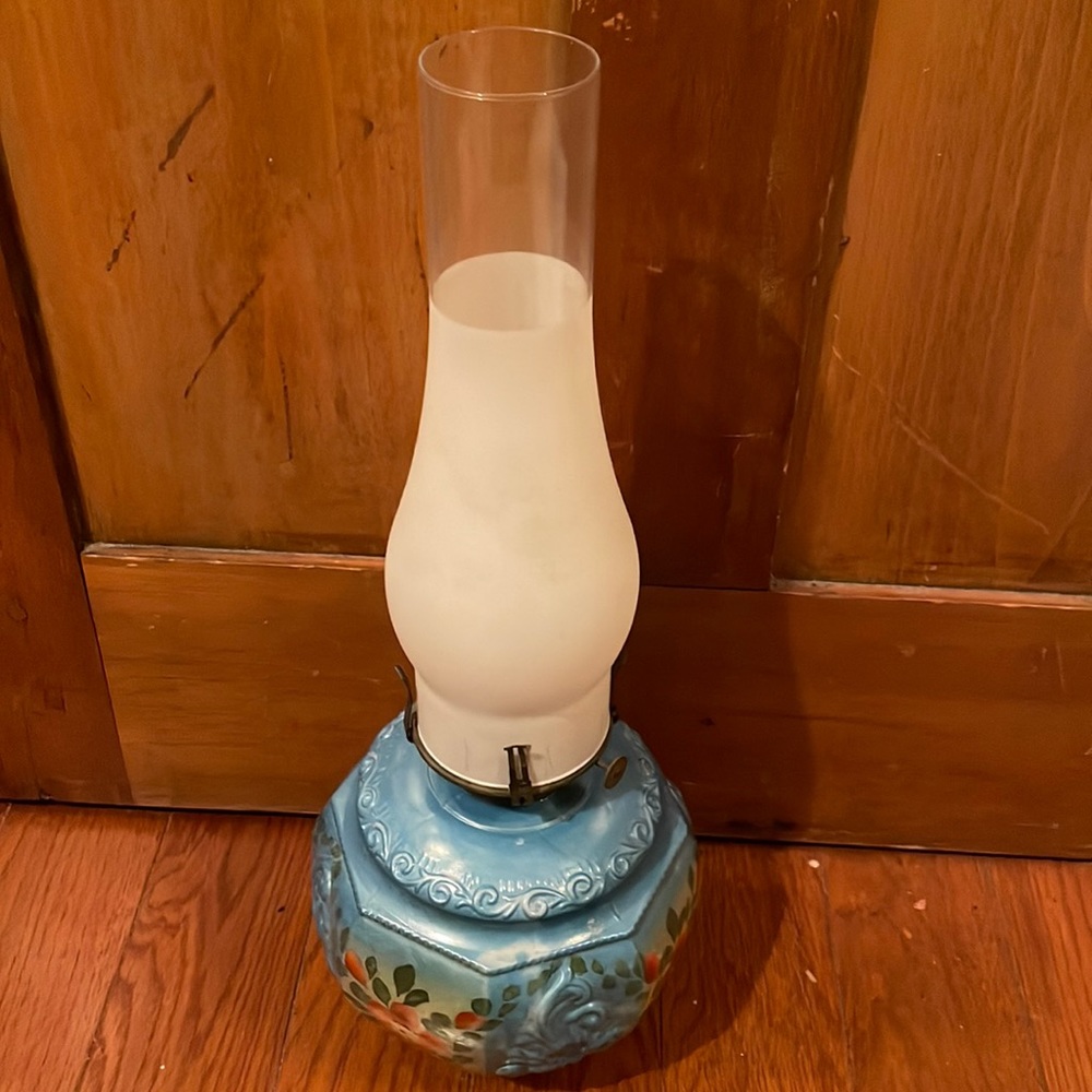 Victorian Oil Lamp